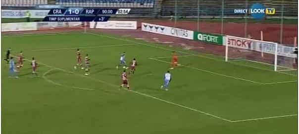 GIF: Romanian league offers up unbelievably skillful goal