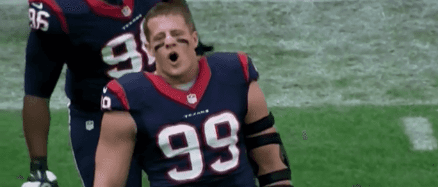 JJ Watt mic’d up will have you running through walls