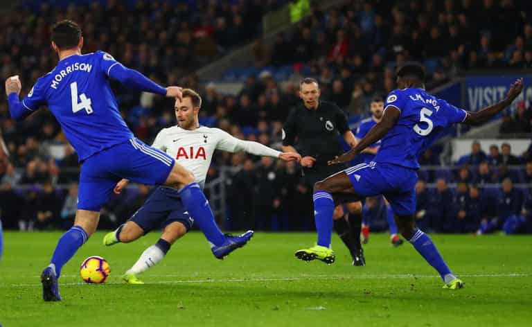 The skill, speed of thought and genius of Christian Eriksen, in less than two seconds