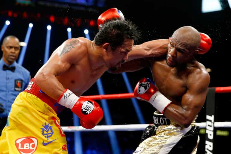 Eddie Hearn expects Mayweather vs Pacquiao rematch to be announced this weekend