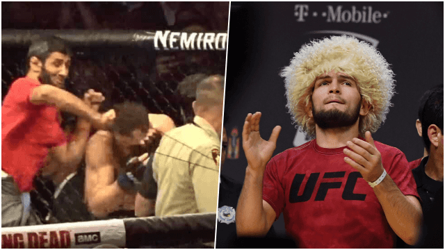 Khabib Nurmagomedov takes issue with Conor McGregor’s “final blow” claim