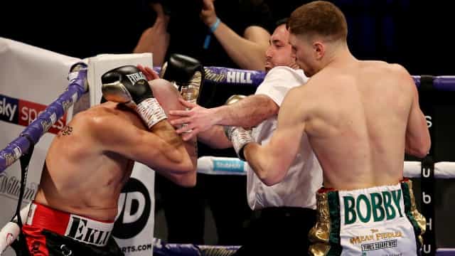 Donegal’s Jason Quigley proves himself levels above opponent with second-round TKO Donegal’s Jason Quigley proves himself levels above opponent with second-round TKO
