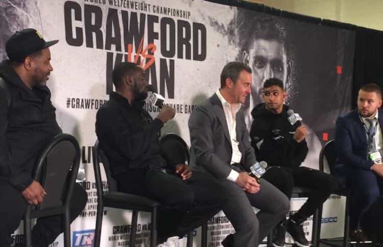 Amir Khan accused of taking ‘a way out’ after Terence Crawford low blow Amir Khan accused of taking ‘a way out’ after Terence Crawford low blow