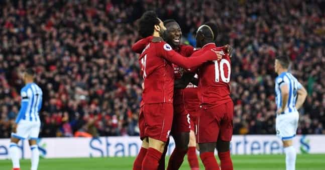 Naby Keita finishes Liverpool’s fastest ever Premier League goal Naby Keita finishes Liverpool’s fastest ever Premier League goal
