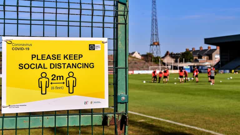 Football team loses 37-0 after social distancing from opponents Football team loses 37-0 after social distancing from opponents