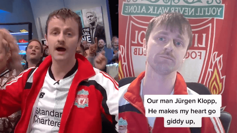 Liverpool fan Richie Sheehy is back with another belter Liverpool fan Richie Sheehy is back with another belter