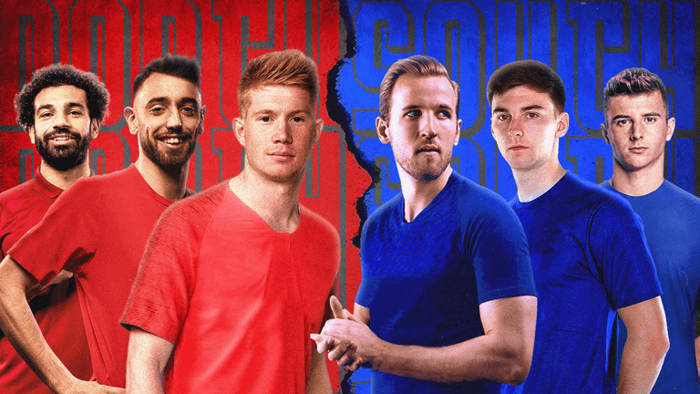 Best XIs for North vs South Premier League All-Star match Best XIs for North vs South Premier League All-Star match
