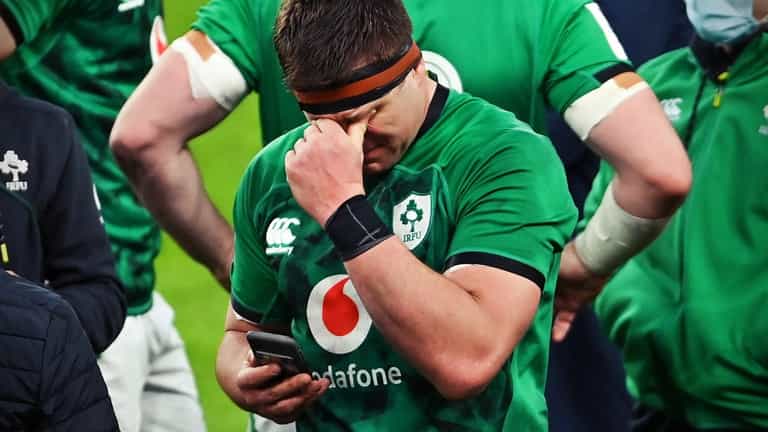 Ireland players gave CJ Stander a fitting post-match send-off
