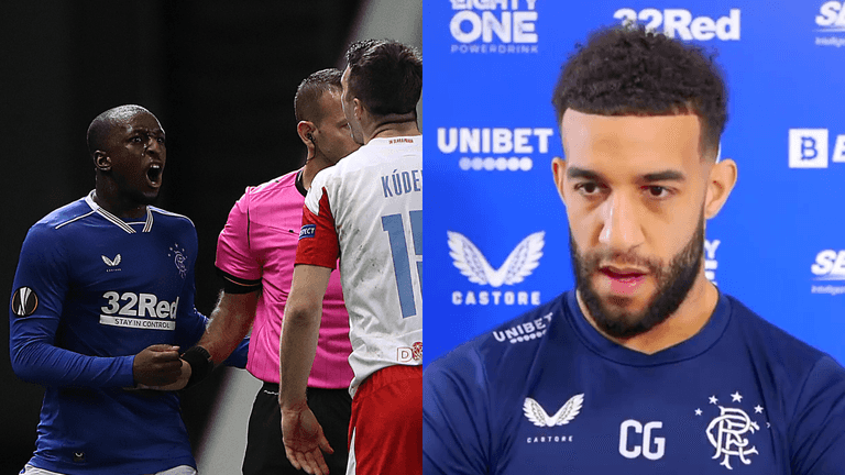 Rangers’ Connor Goldson gives heartbreaking interview after teammate’s abuse Rangers’ Connor Goldson gives heartbreaking interview after teammate’s abuse