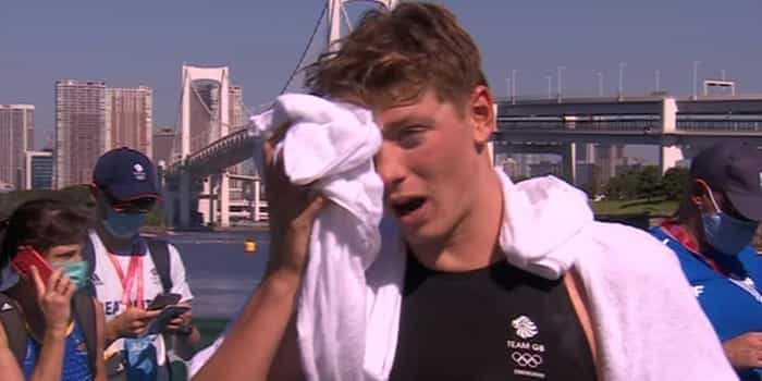 Swimmer suffered injury so gruesome he thought his eye had come out of its socket Swimmer suffered injury so gruesome he thought his eye had come out of its socket