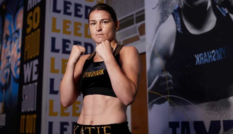 “The atmosphere’s going to be electric” – Katie Taylor is excited to fight in her favourite football team’s city