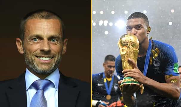 UEFA threatens European and South American boycott of biennial World Cup UEFA threatens European and South American boycott of biennial World Cup