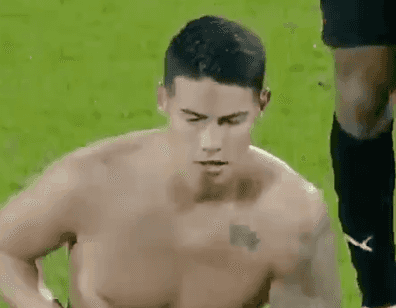 James Rodriguez loses his head and gets two quickfire yellows for Al Rayyan