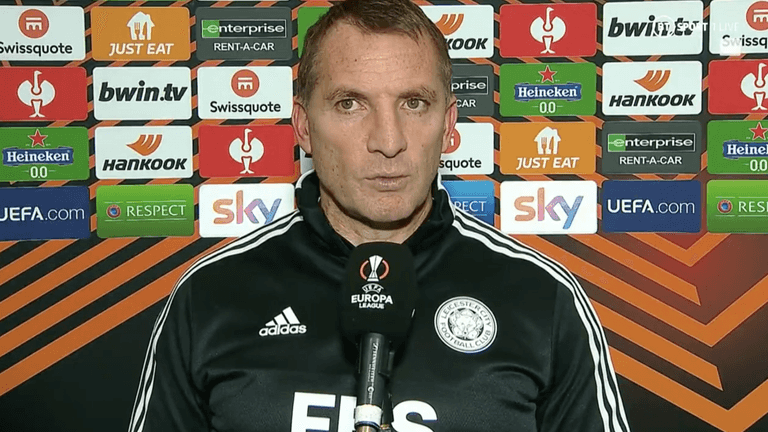‘I don’t really know what it is’ – Brendan Rodgers on the Europa Conference League