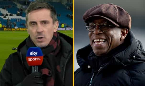 Ian Wright fires back at Gary Neville following Premier League postponement
