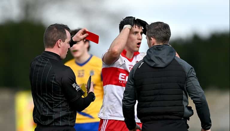 Things get worse for Derry and Shane McGuigan following controversial red card against Roscommon