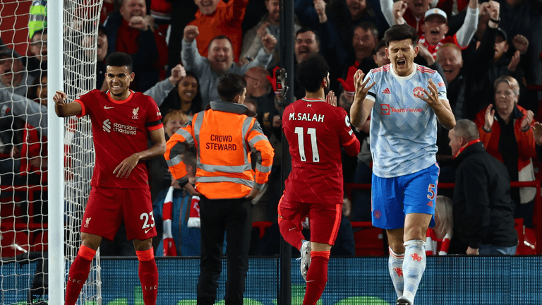 Liverpool hammer Man United 4-0 at Anfield and return to the top of the Premier League Liverpool hammer Man United 4-0 at Anfield and return to the top of the Premier League