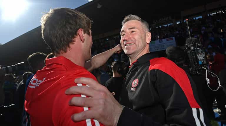 “You go out on the field feeling like you’re invincible” – Derry players praise Rory Gallagher’s management