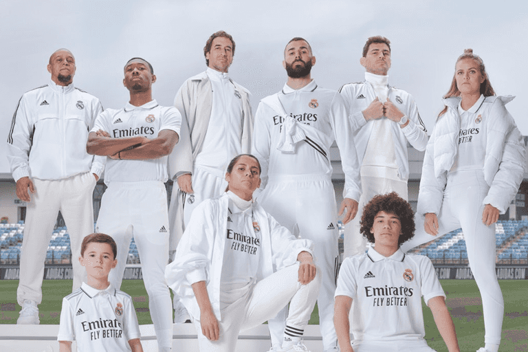 Real Madrid unveil new home shirt featuring iconic retro numbers