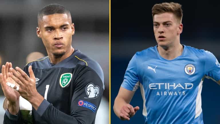 Southampton target Gavin Bazunu and Irish-eligible striker Liam Delap from Man City Southampton target Gavin Bazunu and Irish-eligible striker Liam Delap from Man City