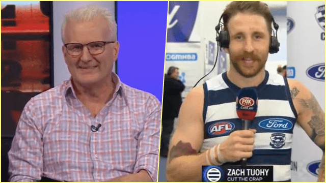 Embarrassing sketch on Australian TV mocking Zach Tuohy will make you cringe