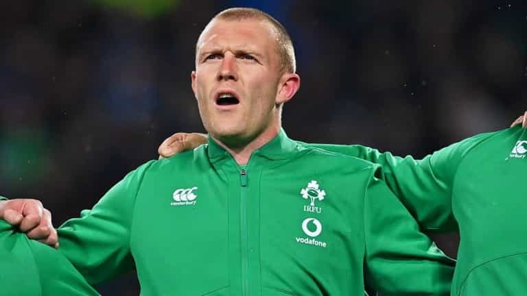 Fans were loving the wild Keith Earls reaction to Robbie Henshaw’s try