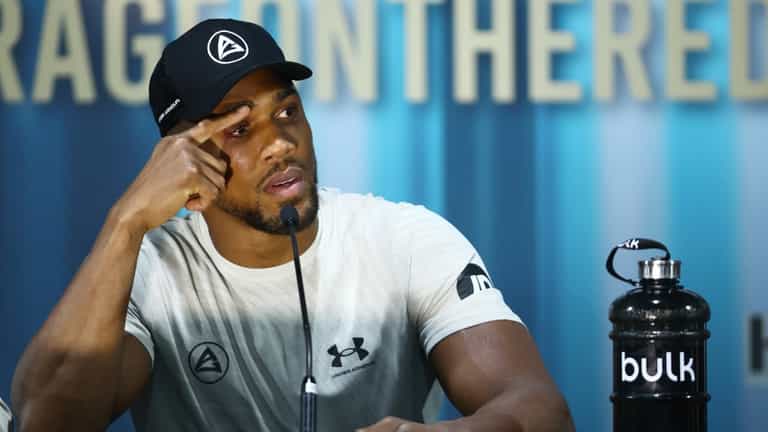 Anthony Joshua explains why he stormed out of the ring after Oleksandr Usyk defeat Anthony Joshua explains why he stormed out of the ring after Oleksandr Usyk defeat
