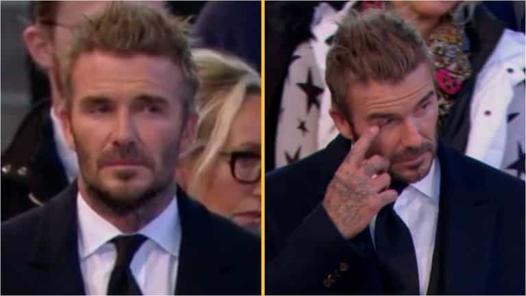 David Beckham queued for 12 hours to pay respects to the Queen David Beckham queued for 12 hours to pay respects to the Queen