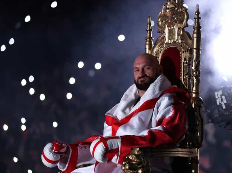 Tyson Fury offers Anthony Joshua huge world title fight