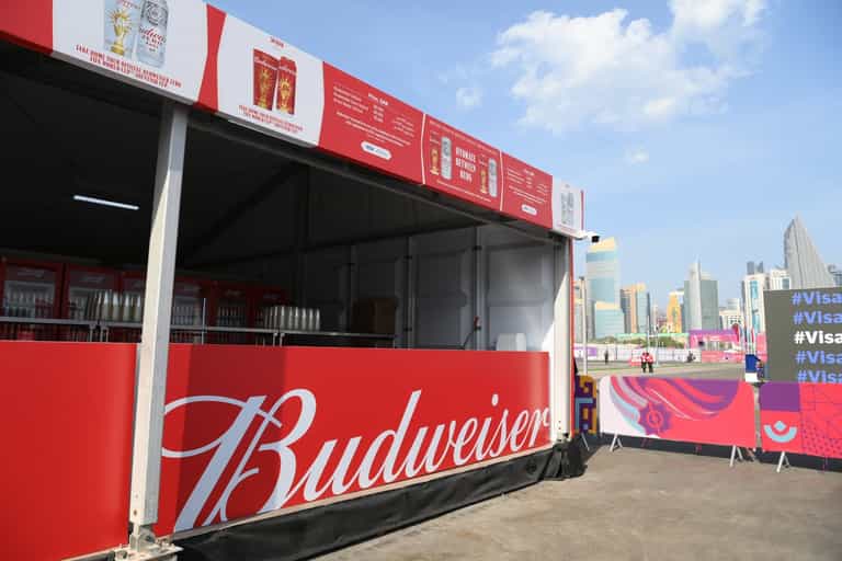 Budweiser deletes response to World Cup alcohol stadium ban Budweiser deletes response to World Cup alcohol stadium ban