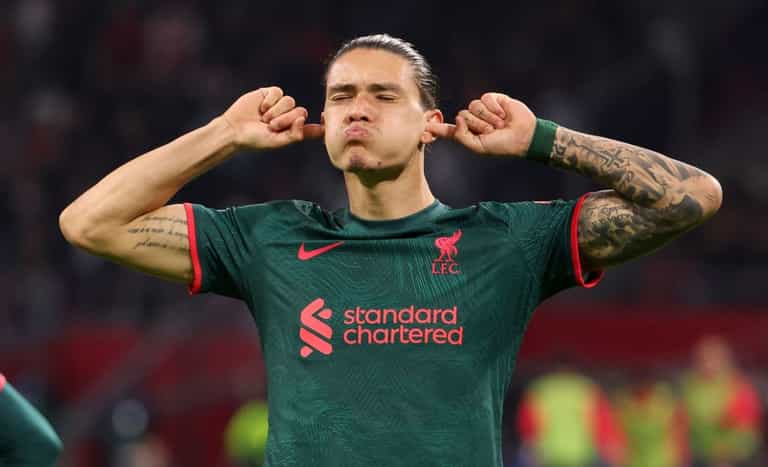 Ian Wright believes that Liverpool’s Darwin Nunez is “playing sensationally”