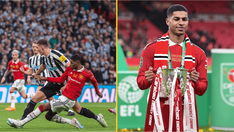 Man United issue statement on Marcus Rashford’s cup final goal against Newcastle