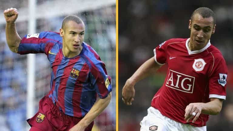 Quiz: Name the footballers to have played for Man United and Barcelona Quiz: Name the footballers to have played for Man United and Barcelona