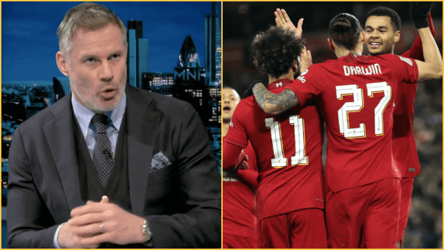 Jamie Carragher believes Liverpool have unearthed a new front three