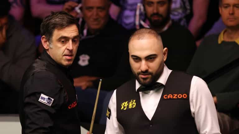 Ronnie O’Sullivan’s opponent accused of ‘disrespecting’ him with break-off shot Ronnie O’Sullivan’s opponent accused of ‘disrespecting’ him with break-off shot