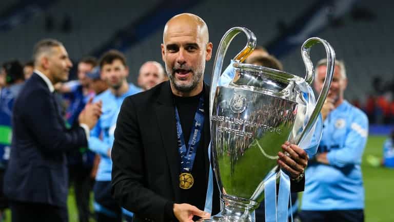Pep Guardiola’s Man City exit plan revealed after treble win