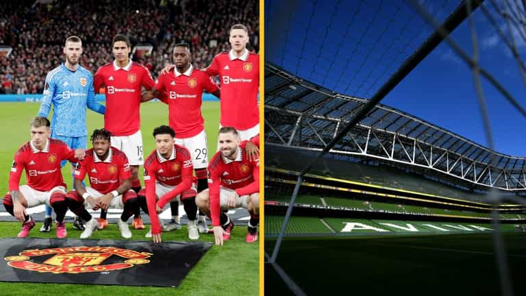 Manchester United’s opponents for Aviva Stadium clash revealed Manchester United’s opponents for Aviva Stadium clash revealed