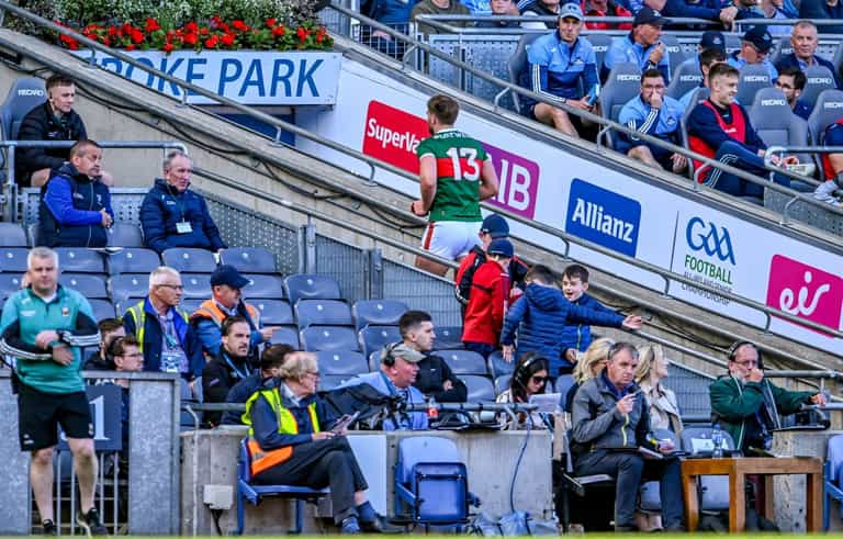 Lee Keegan believes that Aidan O’Shea substitute was “strange” Lee Keegan believes that Aidan O’Shea substitute was “strange”