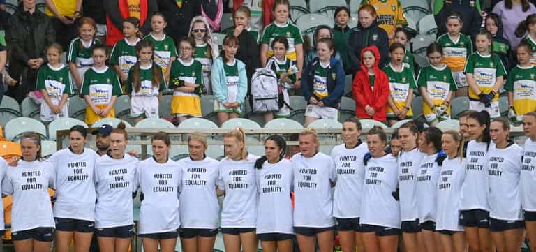 Female inter-county players end protests as agreement reached Female inter-county players end protests as agreement reached