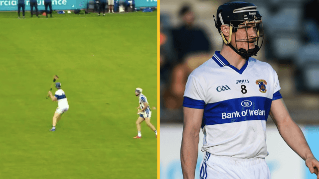 Diarmuid Connolly splits defence with wonder pass in hurling club match Diarmuid Connolly splits defence with wonder pass in hurling club match