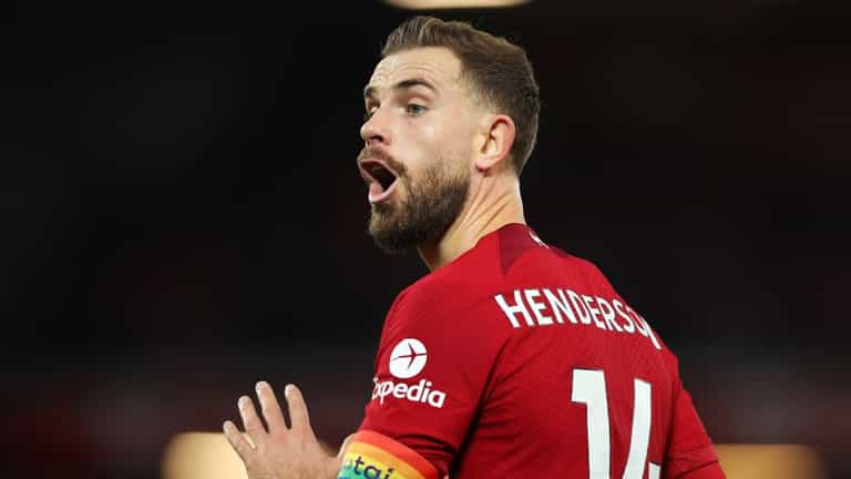Jordan Henderson heavily criticised over controversial Saudi announcement video Jordan Henderson heavily criticised over controversial Saudi announcement video