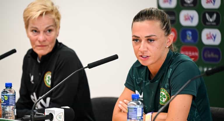Katie McCabe gives a parting dig after World Cup press conference Katie McCabe gives a parting dig after World Cup press conference