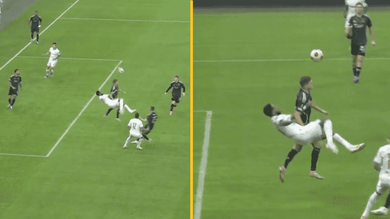 Aubameyang scores stunning overhead kick in Europa League clash