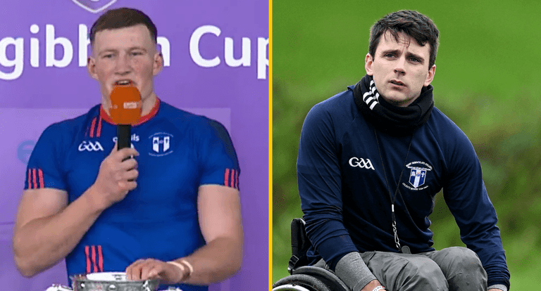 “We’ve been through a lot together” – Mary I captain O’Brien pays emotional tribute to Wall in captain’s speech “We’ve been through a lot together” – Mary I captain O’Brien pays emotional tribute to Wall in captain’s speech