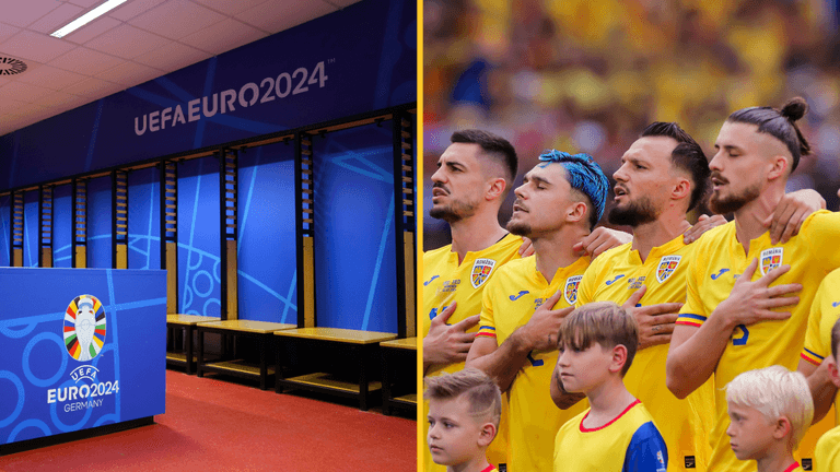Romanian team clean locker room and leave thank you note to German hosts after Euros defeat