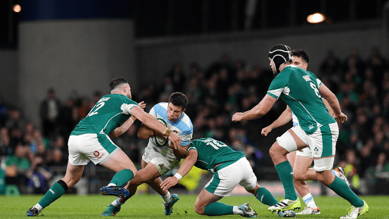 Fans left divided over “pathetic” call in Ireland vs Argentina game before opening try Fans left divided over “pathetic” call in Ireland vs Argentina game before opening try