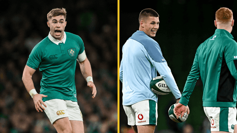 Jack Crowley lauds ‘character’ of rivals Prendergast and Frawley