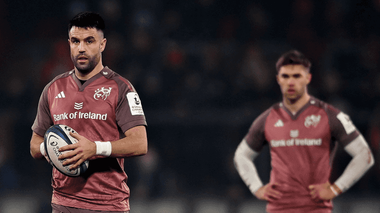 Conor Murray laments Munster’s lack of quality at 10 since O’Gara retirement