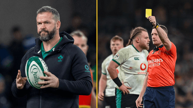 Farrell open to making major addition to coaching team to correct Ireland’s ill-discipline