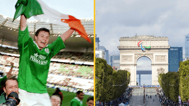 That time Brian O’Driscoll got sick on Paris’ most famous street while celebrating iconic win